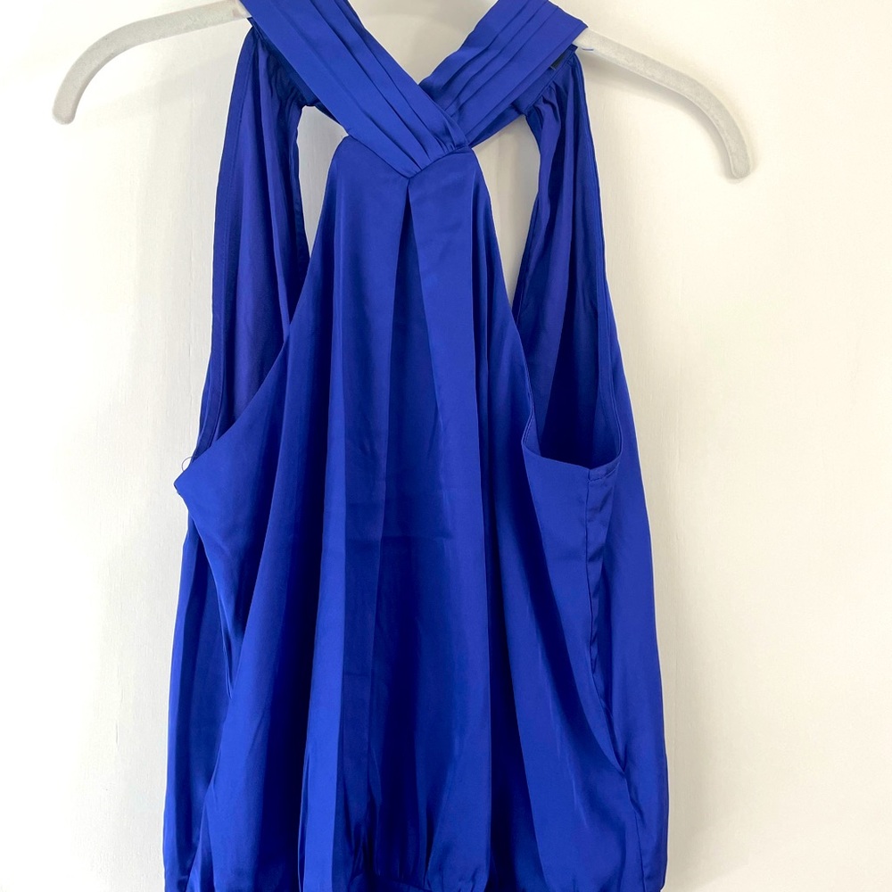 express purple halter top